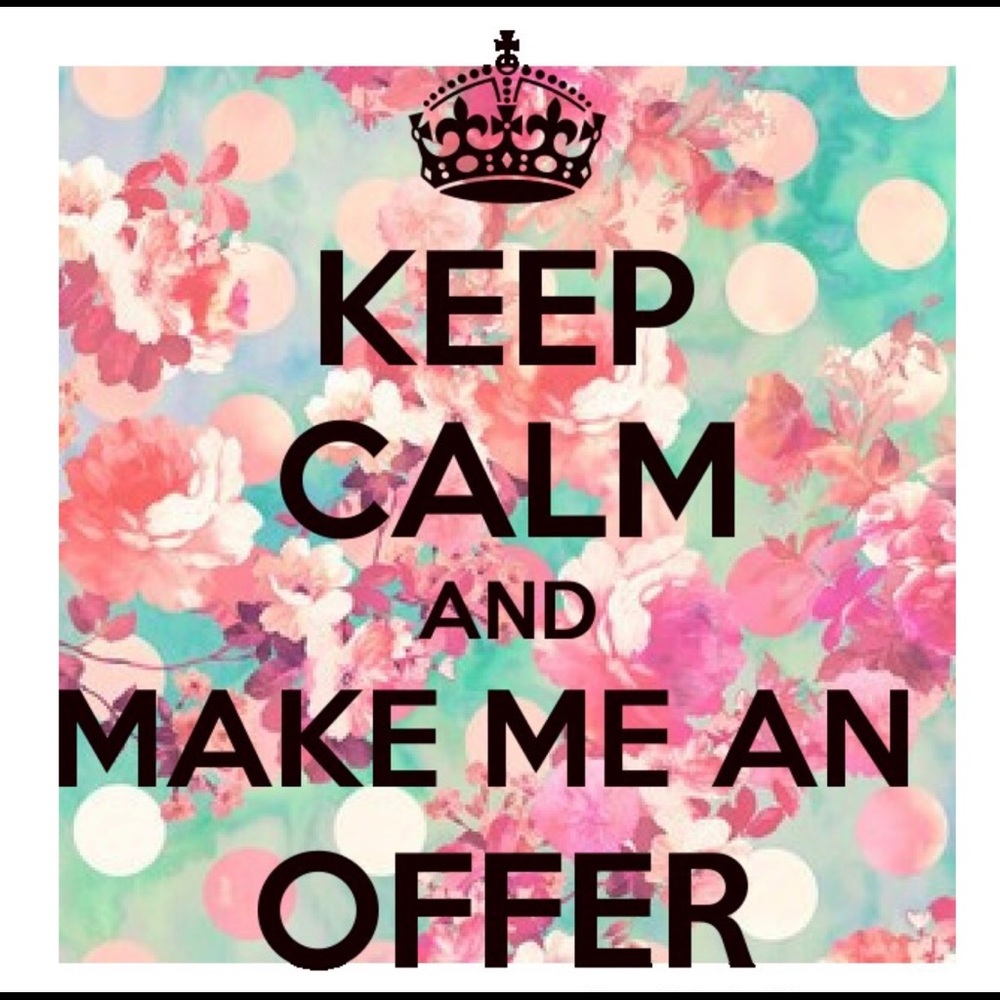 All reasonable offers accepted!!